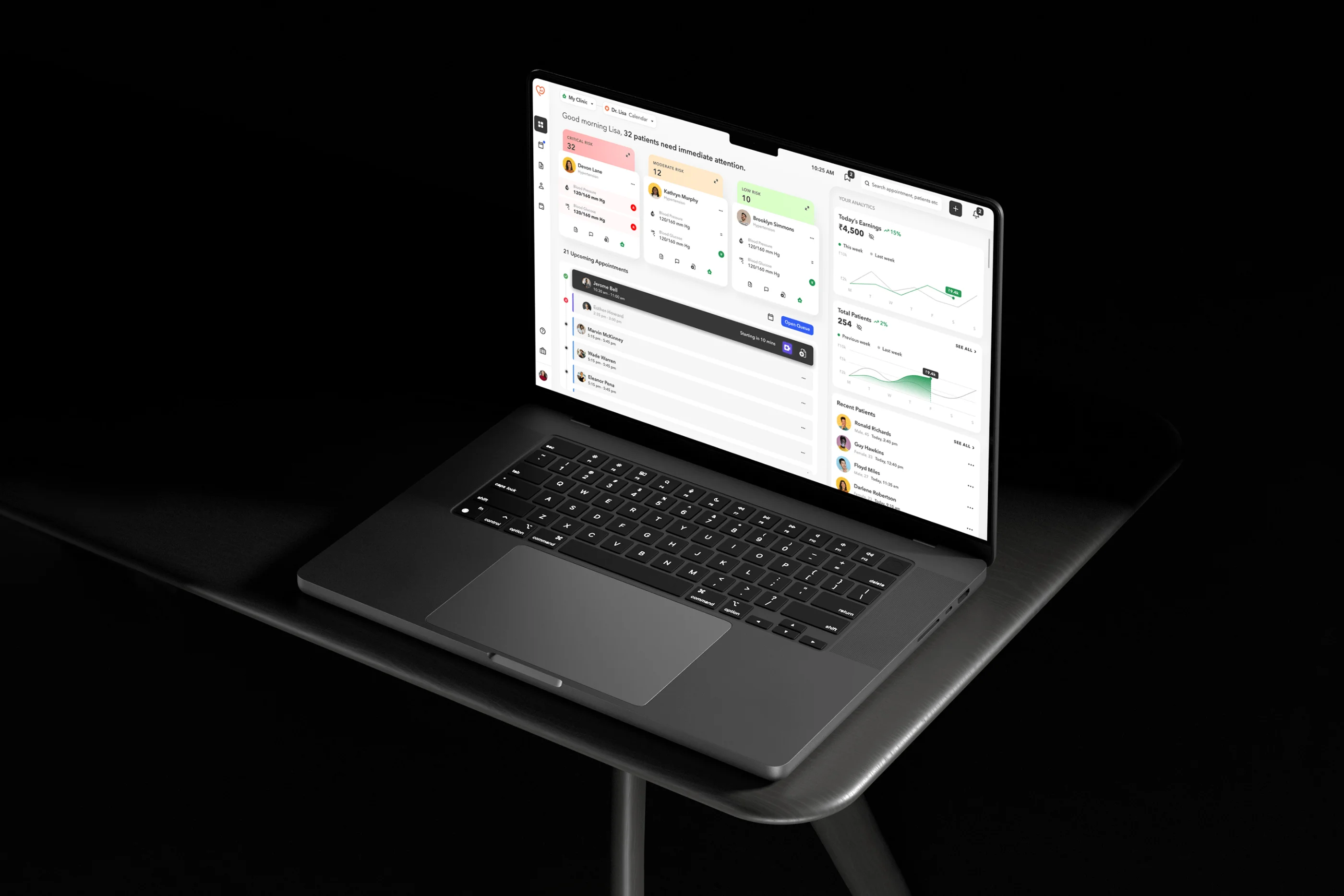 Online booking and scheduling for clinics