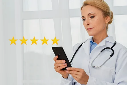 Clinic review and reputation growth